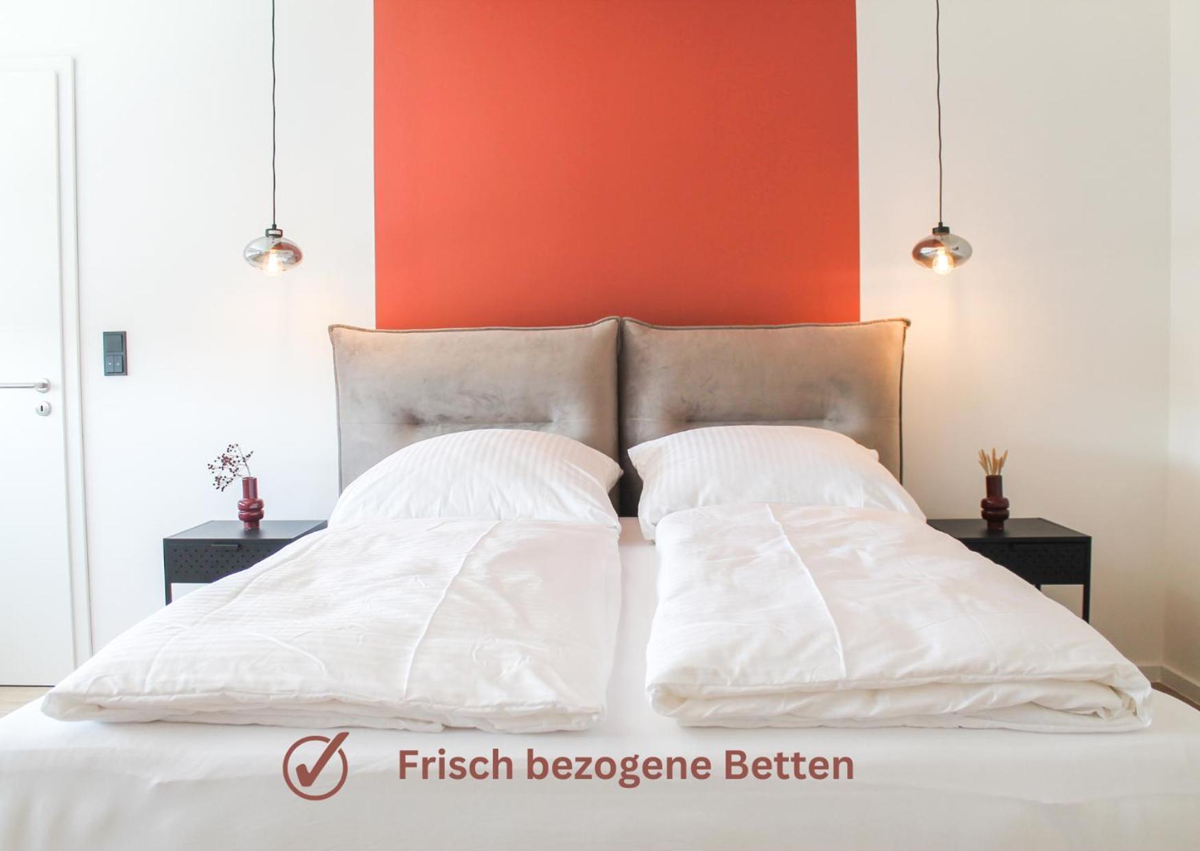 African-Style Apartment - Stadtnah, Parkplatz, E-Ladestation Fuer Auto & Fahrraeder, Gitterbox Fuer Fahrraeder, Fitnessstudio 코블렌츠 외부 사진